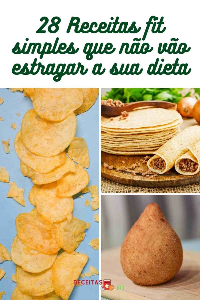 Receitas fit simples que não vão estragar a sua dieta