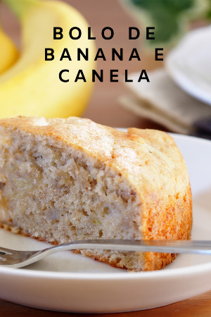 Read more about the article Bolo de Banana e Canela Muito Saboroso