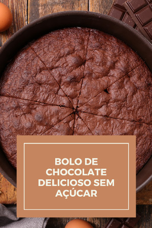 You are currently viewing Bolo de Chocolate Delicioso Sem Açúcar