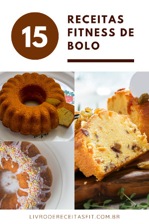 Read more about the article 15 Receitas Fitness de Bolos Fit