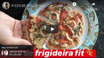 You are currently viewing Receita de Pizza de Frigideira Fit