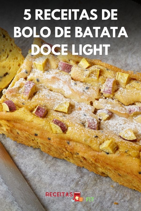 You are currently viewing 5 Receitas de Bolo de Batata Doce Light