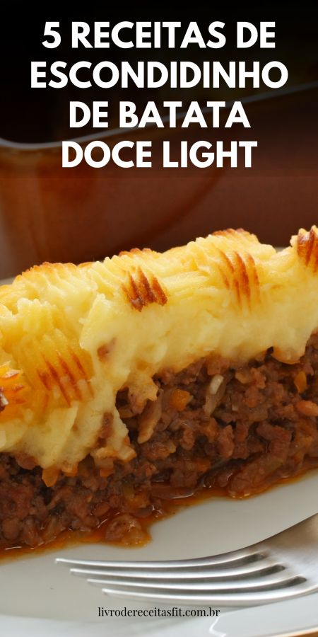 You are currently viewing 5 Receitas de Escondidinho de Batata Doce Light