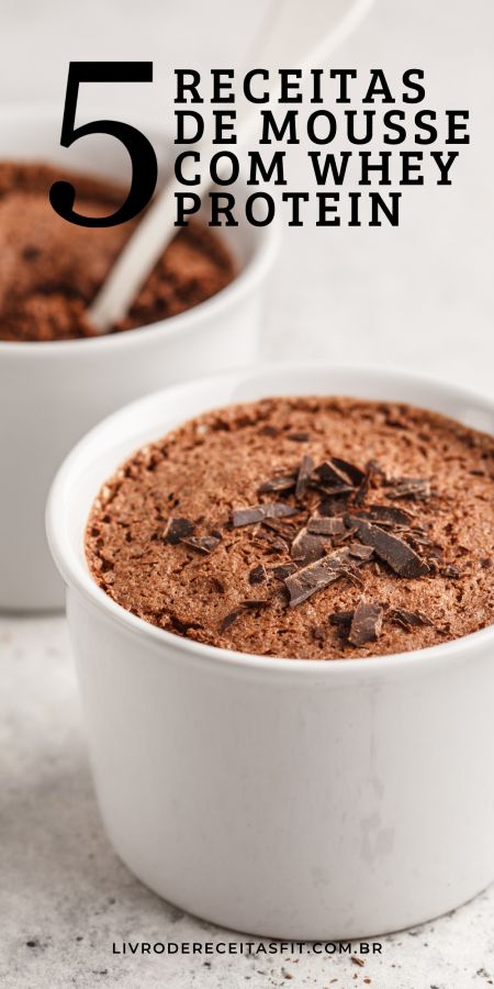Read more about the article 5 Receitas de Mousse com Whey Protein