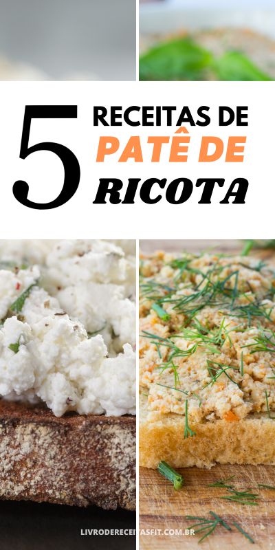 You are currently viewing 5 Receitas de Patê de Ricota Light