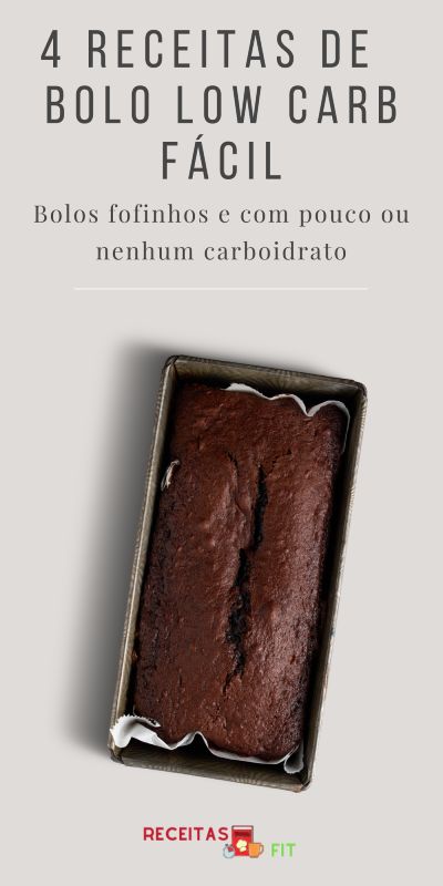 You are currently viewing Como fazer bolo low carb fácil – São 4 receitas saborosas e rápidas