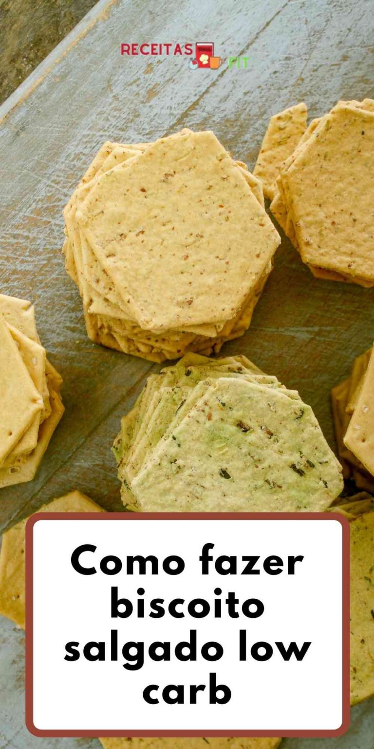 Read more about the article Como fazer biscoito salgado low carb – 5 Receitas deliciosas e simples