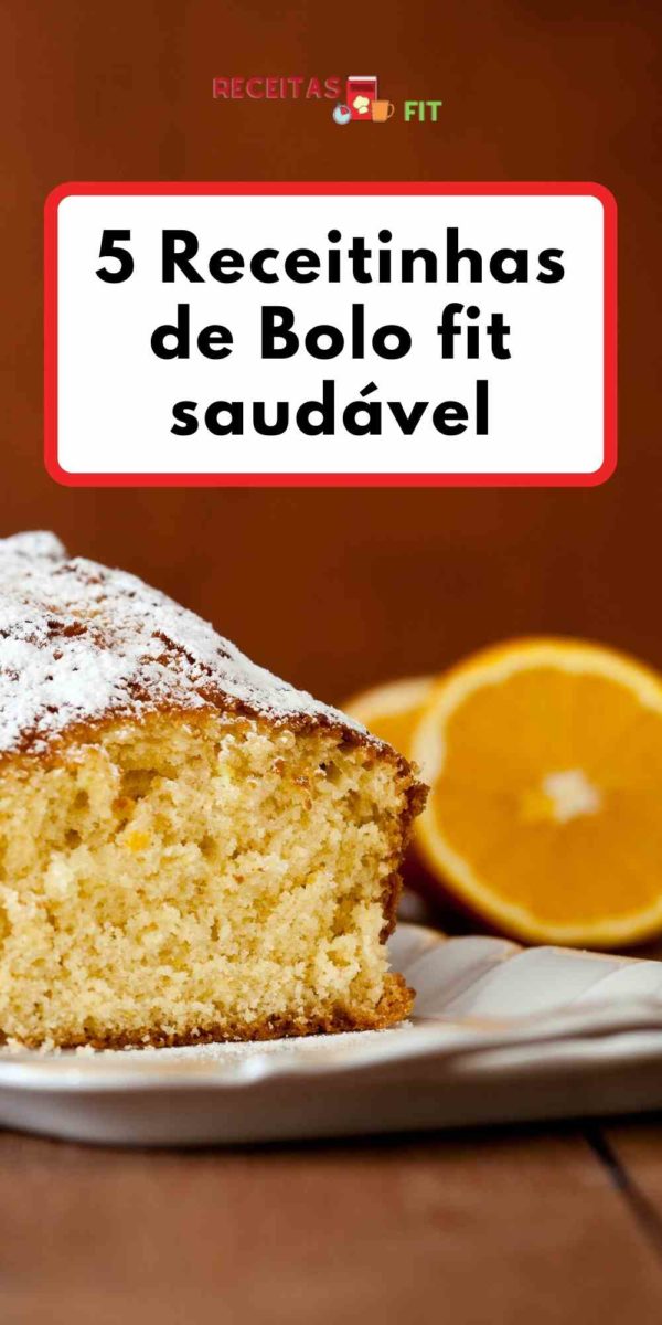 Bolo fit saudável para perder peso com saúde comendo o que gosta