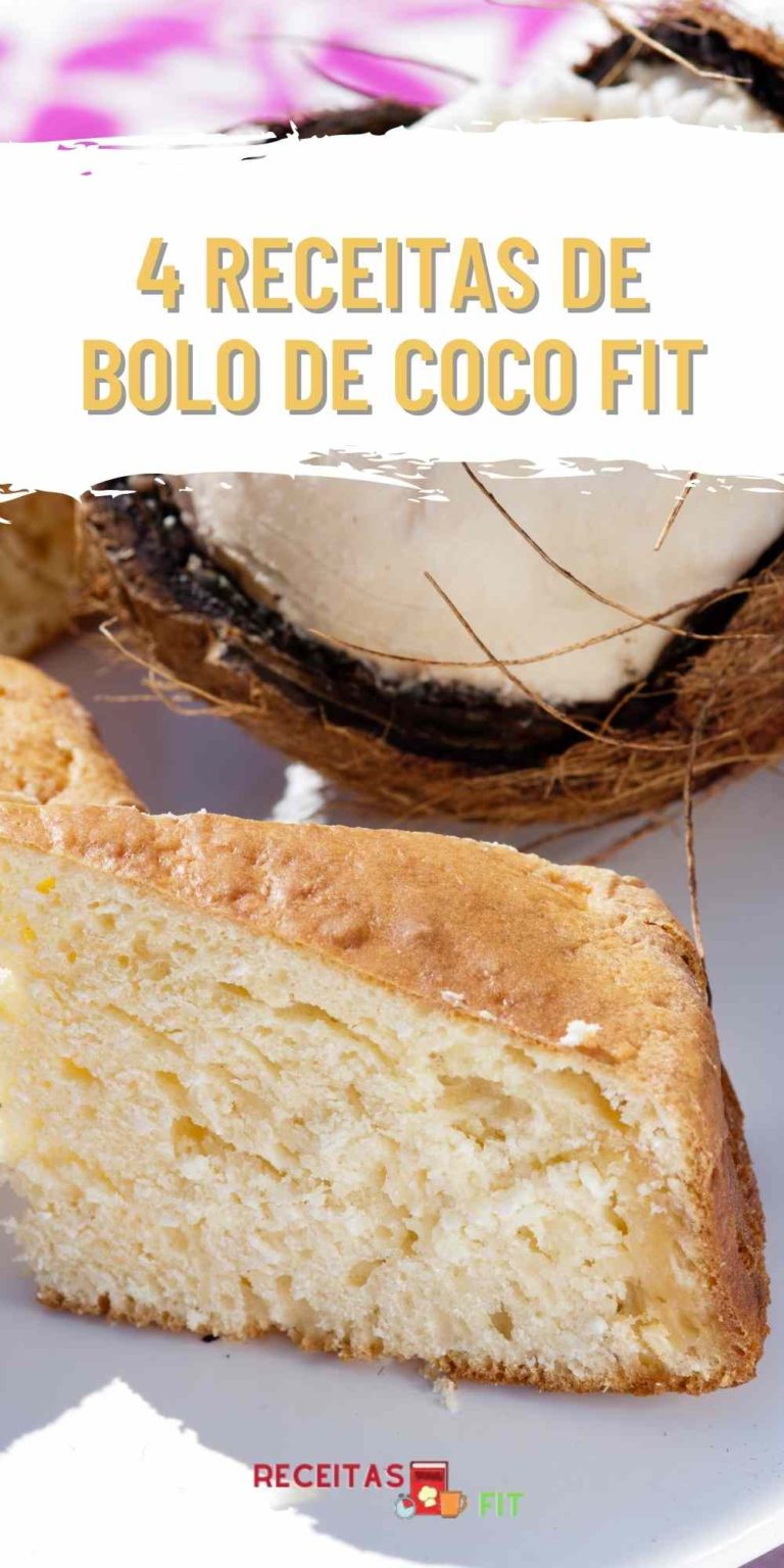 Read more about the article Receita de bolo de coco fit – 4 Receitas saudáveis e fáceis de fazer