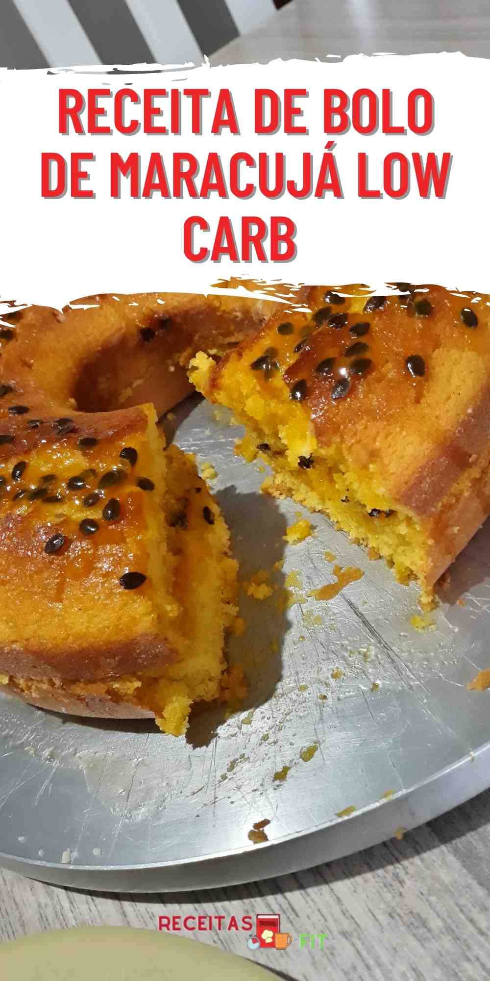 You are currently viewing Receita de bolo de maracujá low carb – 7 Receitinhas de lamber os dedos.