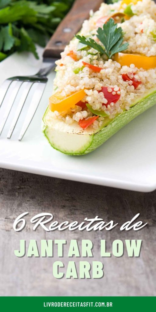 6 Receitas De Jantar Low Carb Livro De Receitas Fit 4367