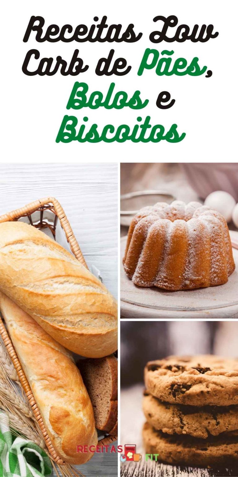 Read more about the article Receitas Low Carb Variadas de Pães, Bolos e Biscoitos