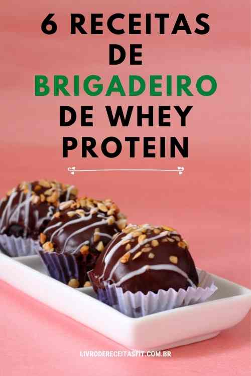 You are currently viewing 6 Receitas de Brigadeiro de Whey Protein