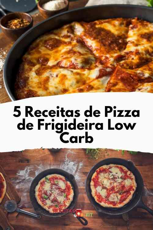 You are currently viewing 5 Receitas de Pizza de Frigideira Low Carb