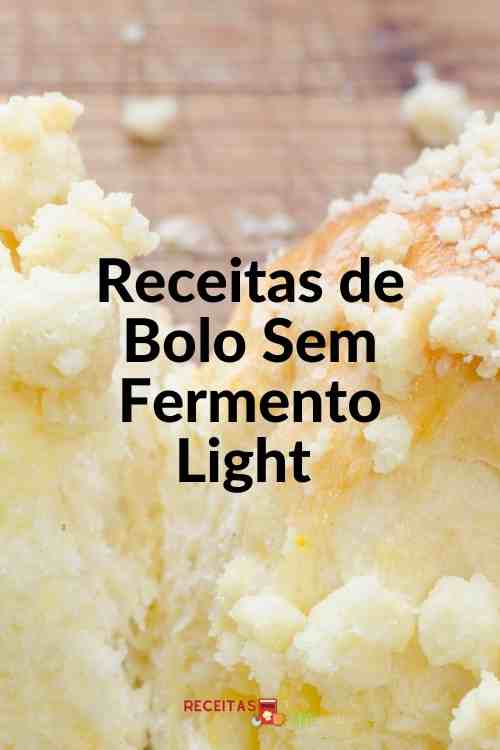 You are currently viewing Receitas de Bolo Sem Fermento Light