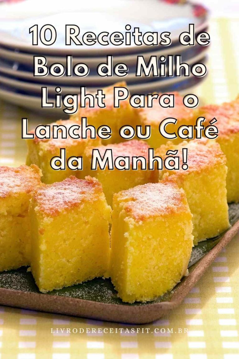 Read more about the article 10 Receitas de Bolo de Milho Light Para o Lanche ou Café da Manhã!