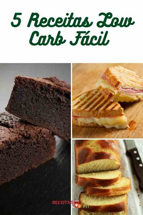 Read more about the article 5 Receita Low Carb Fácil