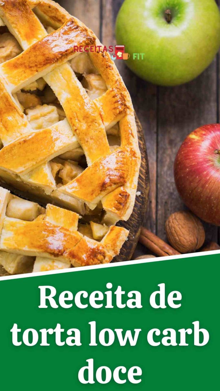 Read more about the article Receita de torta low carb doce – Uma delícia para sua sobremesa