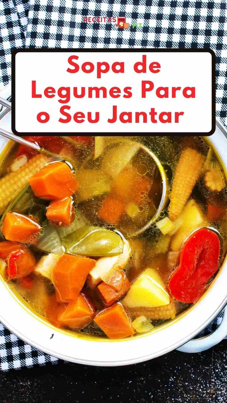 Read more about the article Sopa de Legumes Para Deixar o Seu Jantar Mais Saudável