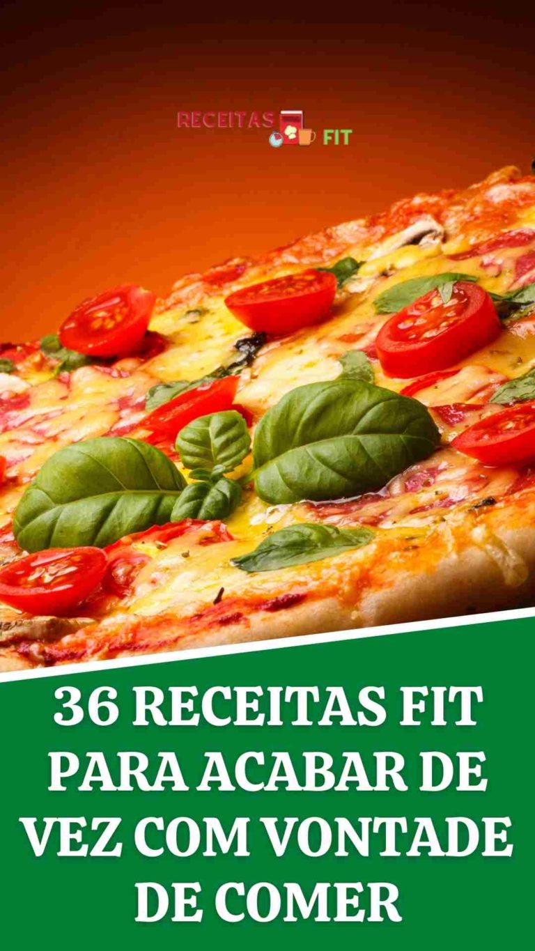 Read more about the article 36 Receitas fit para acabar de vez com vontade de comer