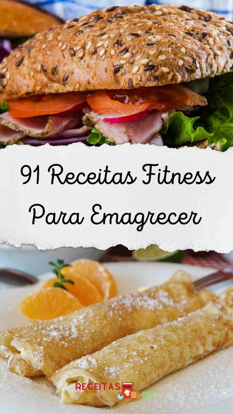 Read more about the article 91 Receitas Fitness Para Emagrecer – Pratos Simples e Fáceis de Fazer