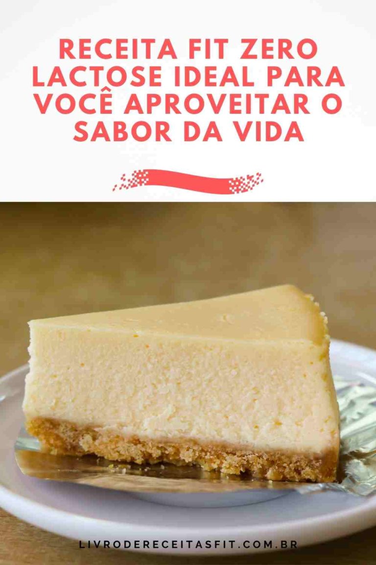 Read more about the article Receita fit zero lactose ideal para você aproveitar o sabor da vida