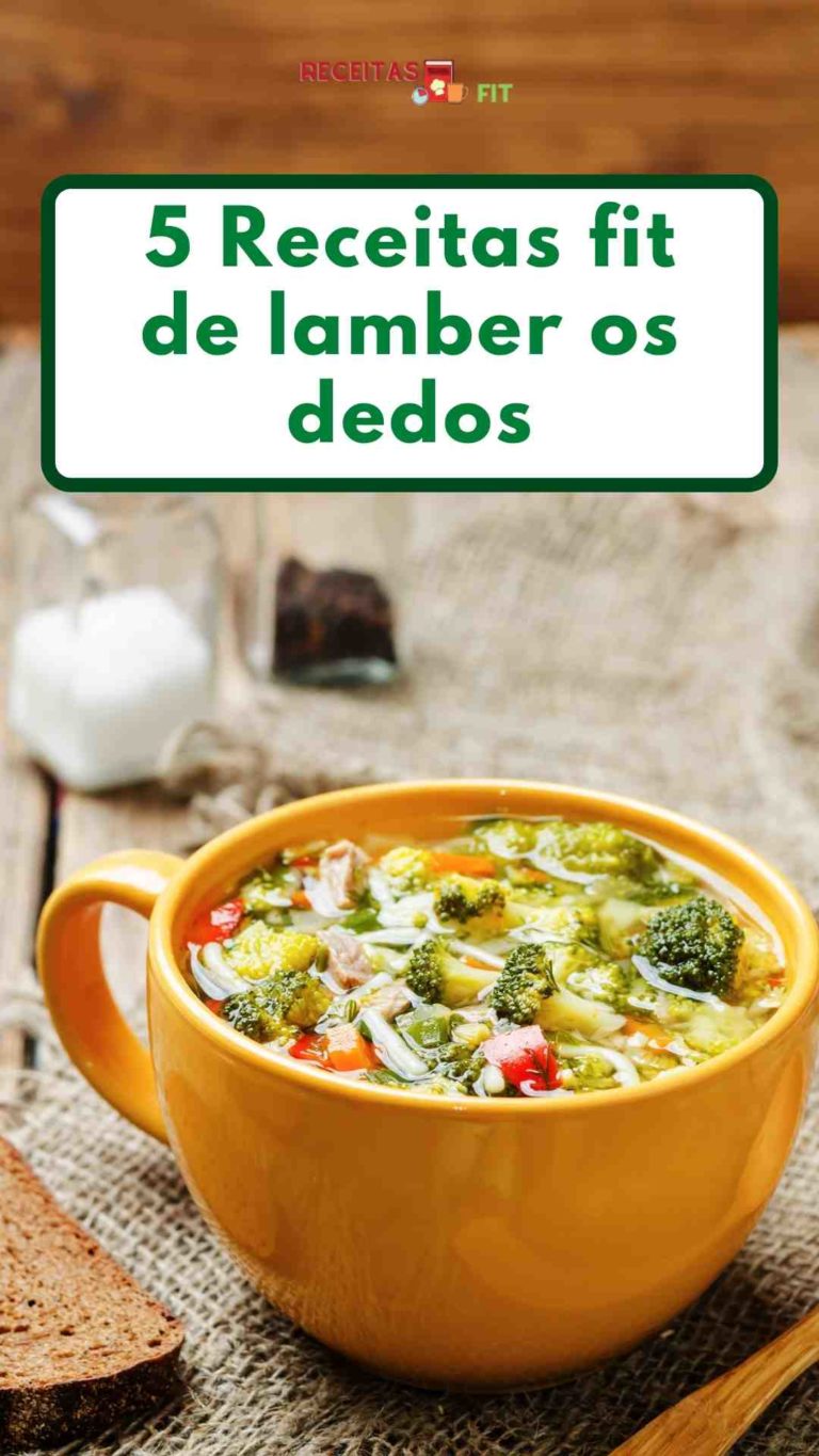 Read more about the article 5 Receitas fit de lamber os dedos