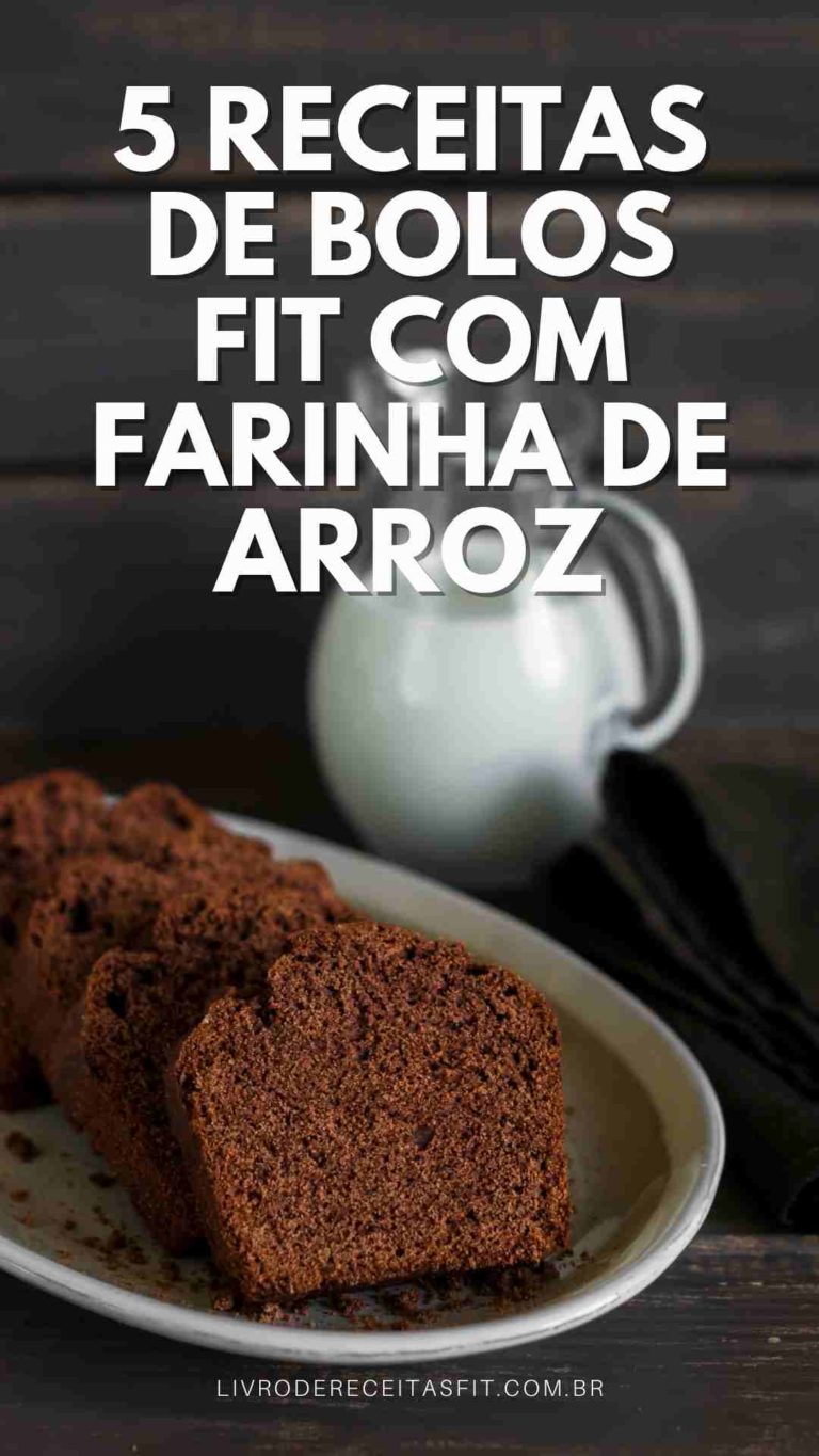 Read more about the article Receita de Bolo Fit Com Farinha de Arroz Para o Café da Manhã