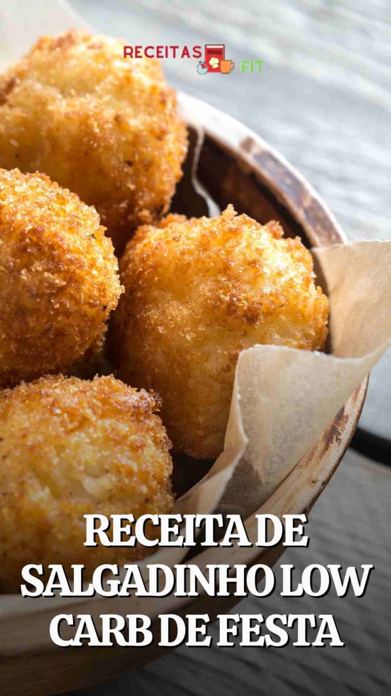 Read more about the article Receita de salgadinho low carb de festa – 5 Receitinhas fáceis e deliciosas