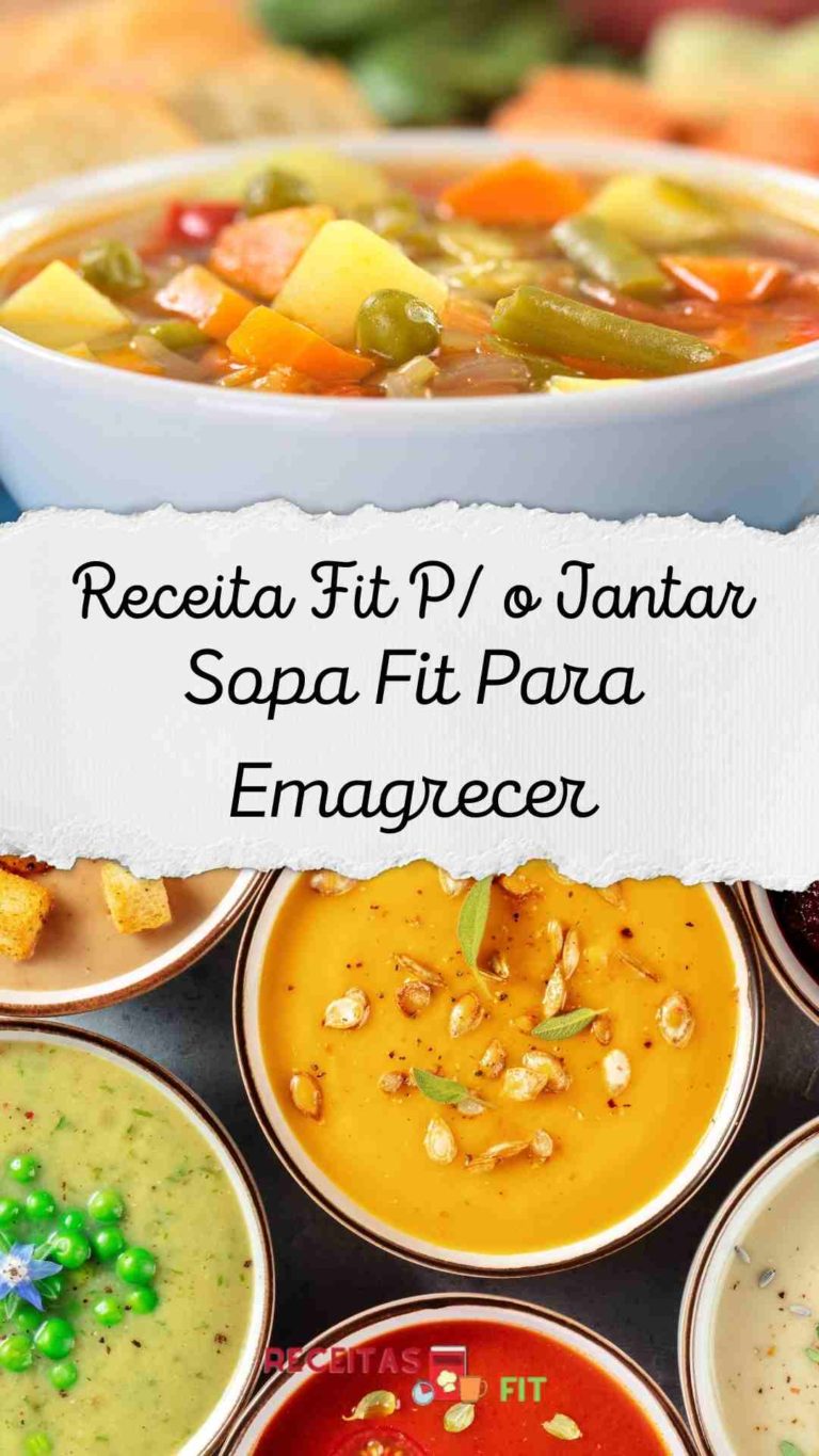 Read more about the article Receitas de Sopa Fit Para Emagrecer