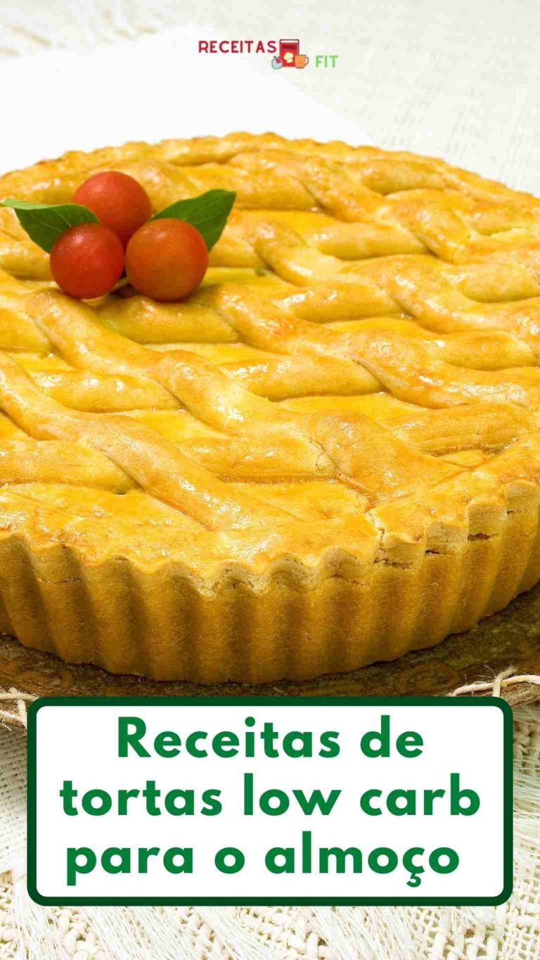 Read more about the article Receitas de tortas low carb para o almoço deliciosas para emagrecer