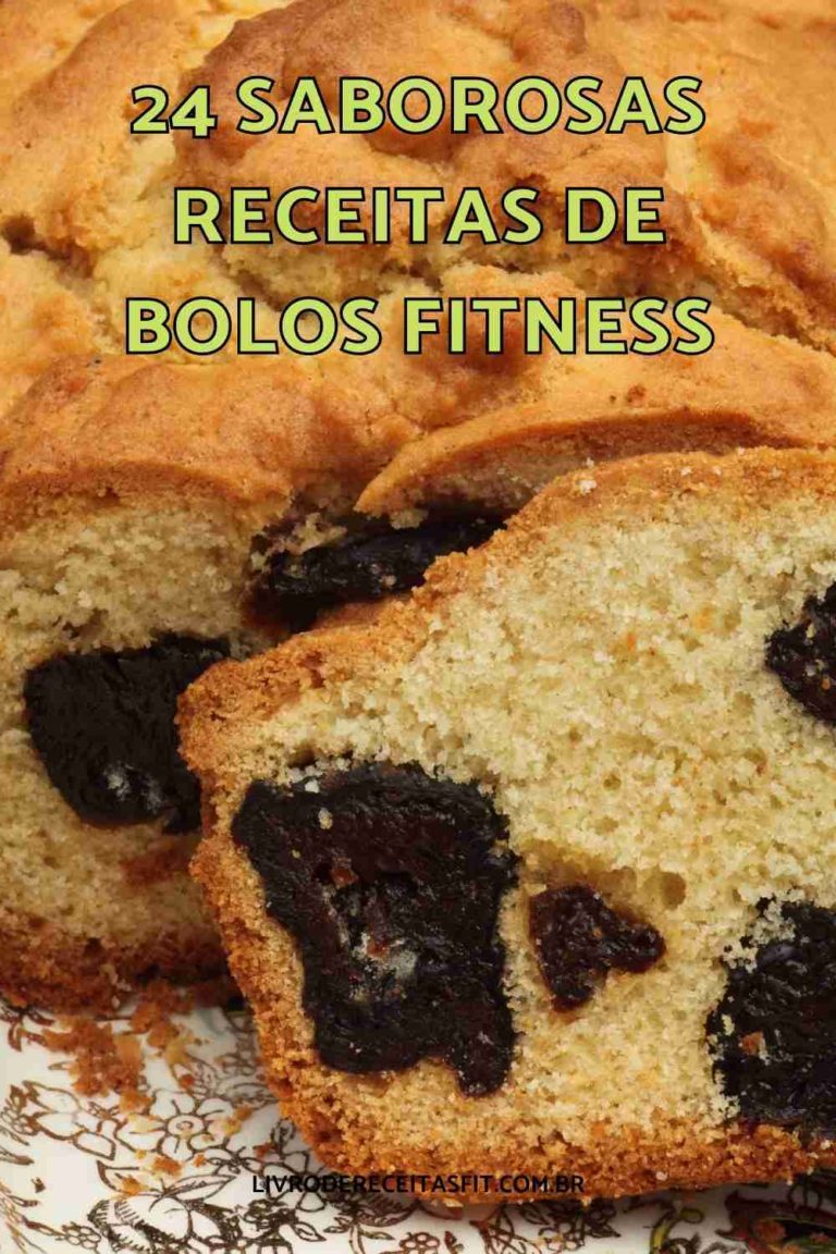 Read more about the article 24 saborosas receitas de bolos fitness
