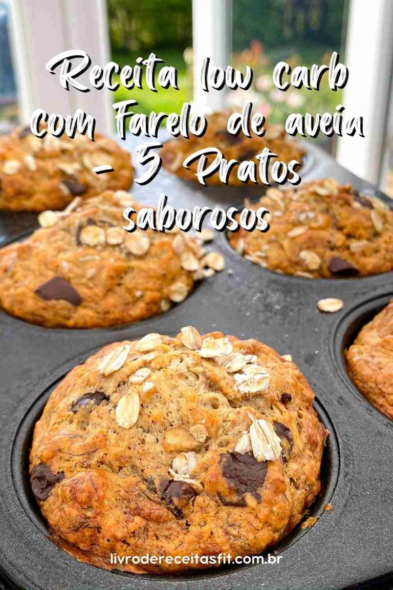 Read more about the article Receita low carb com farelo de aveia – 5 Pratos saborosos