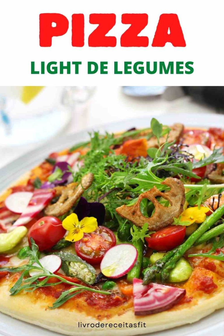 Read more about the article Receita de Pizza Light de Legumes