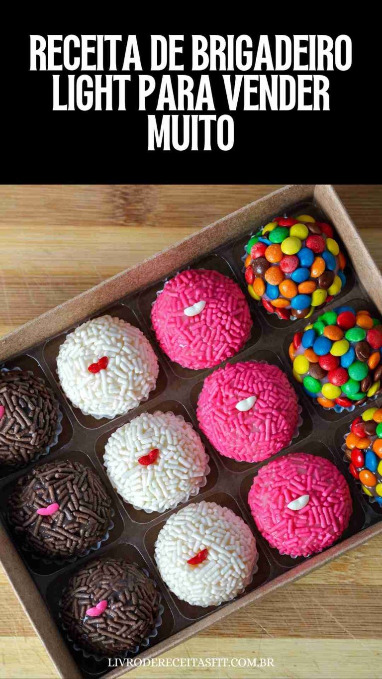 Read more about the article Receita de brigadeiro light para vender muito