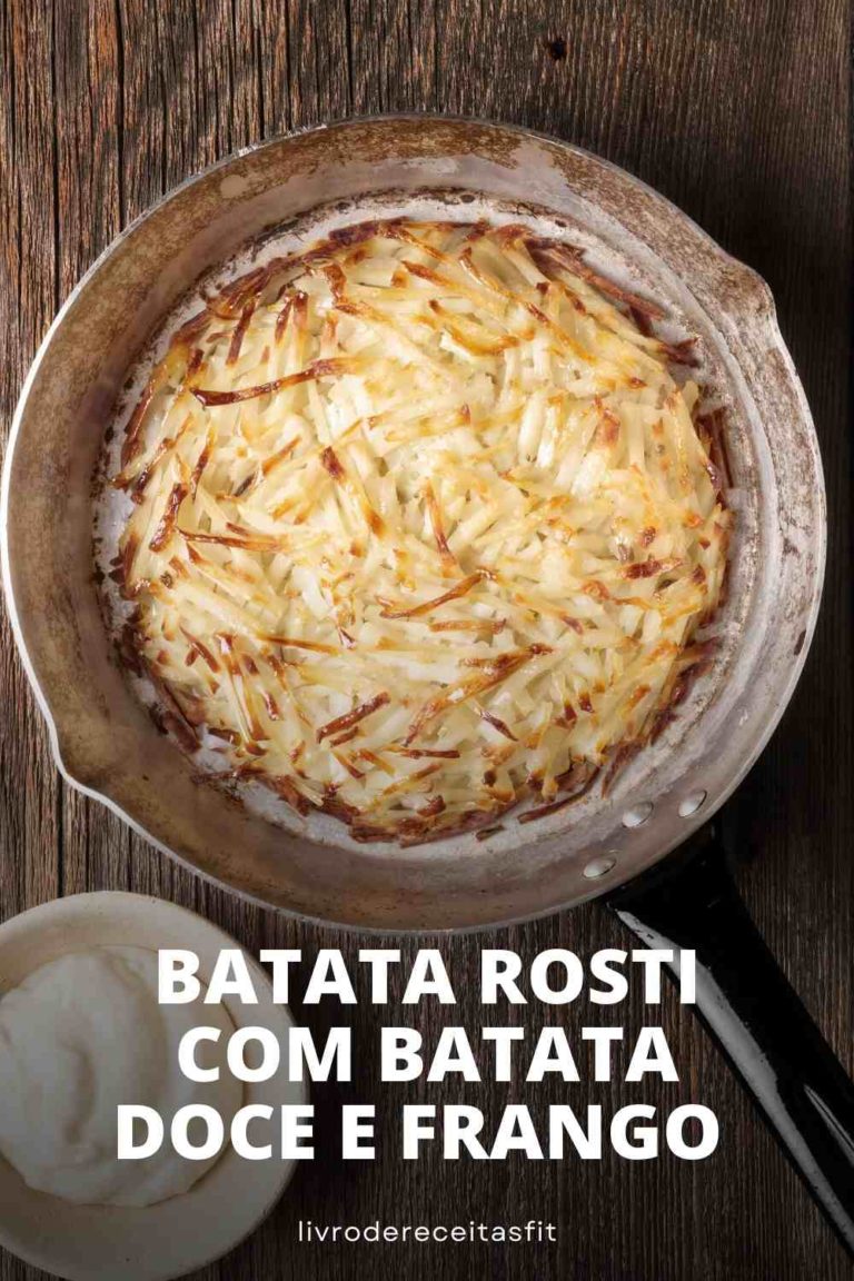 Read more about the article Receita de Batata Rosti com Batata Doce e Frango