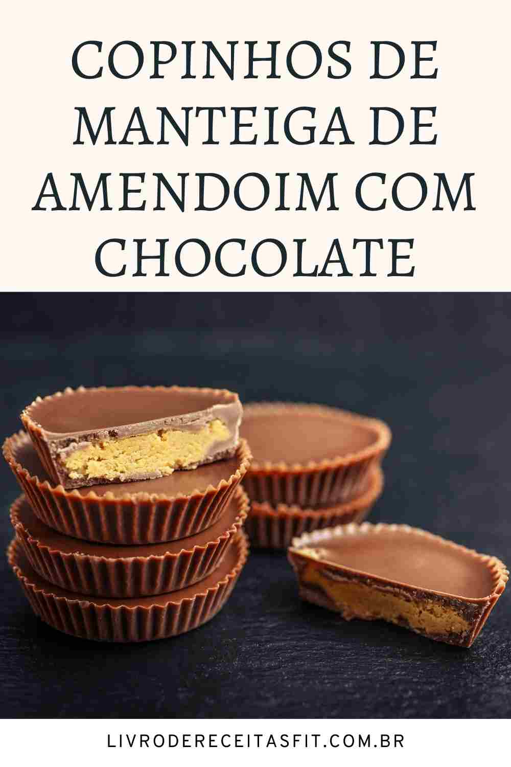 You are currently viewing Copinhos de Manteiga de Amendoim com Chocolate