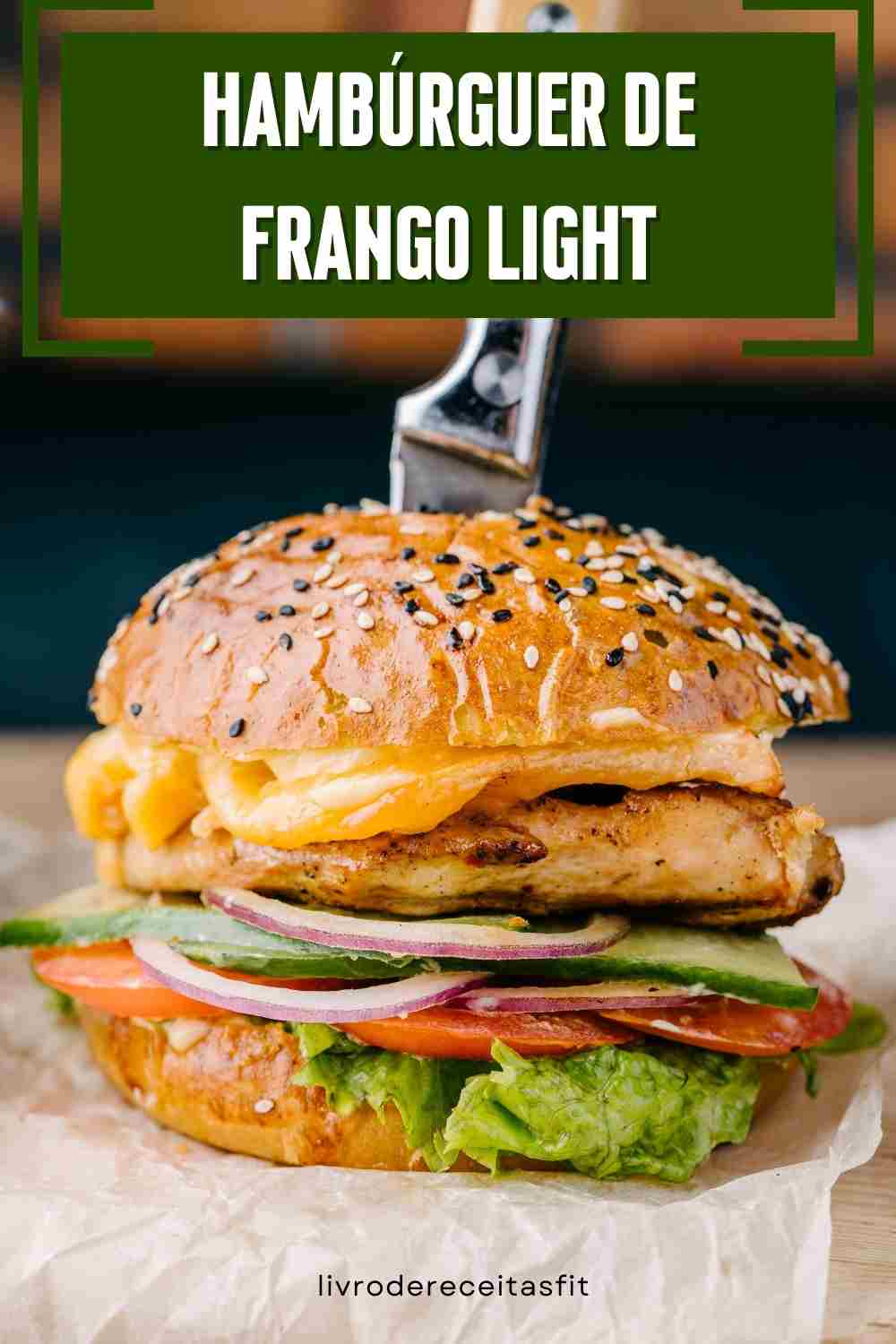 You are currently viewing Receita de Hambúrguer de Frango Light