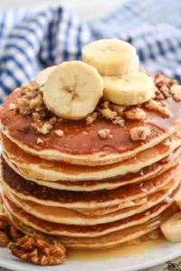 Panquecas Saudáveis De Banana - Livro De Receitas Fit