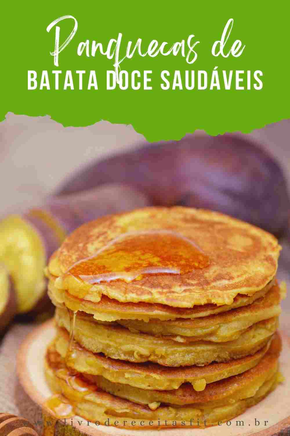You are currently viewing Panquecas de Batata Doce Saudáveis