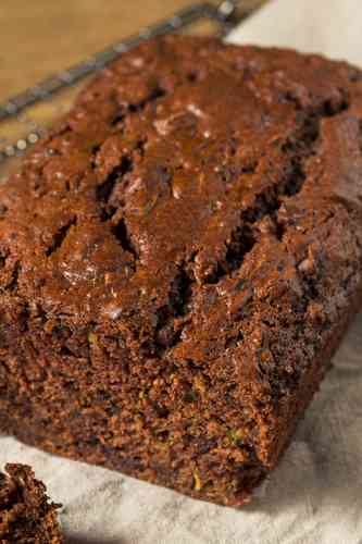 Pão de Abobrinha de Chocolate