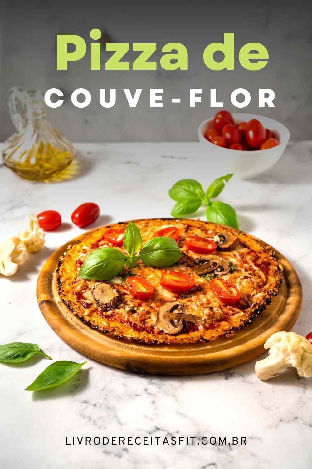 You are currently viewing Receita de Pizza de Couve-flor