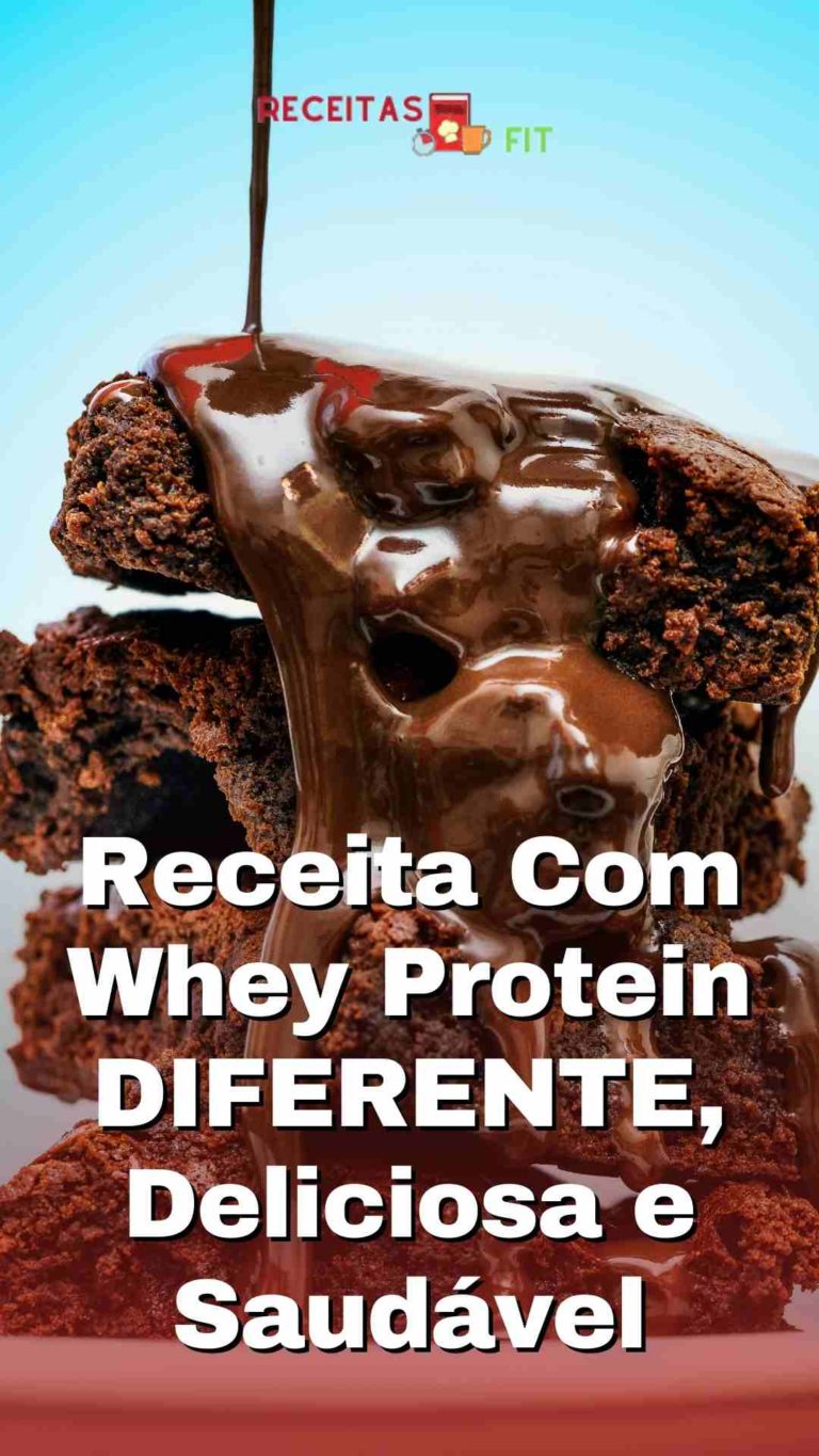 Read more about the article Receita Com Whey Protein DIFERENTE, Deliciosa e Saudável