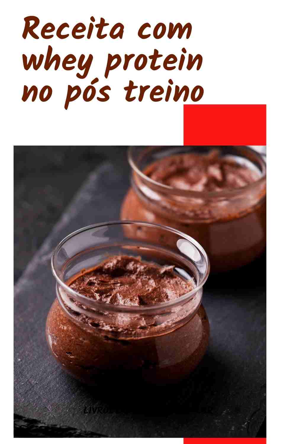 Receita com whey protein no pós treino