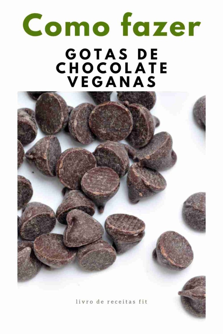 Leia mais sobre o artigo Como fazer gotas de chocolate veganas