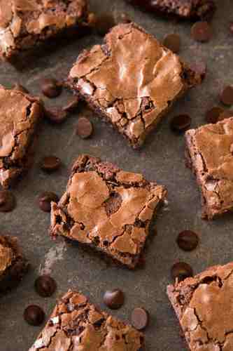 Receita fácil de brownie para sobremesa saudável
