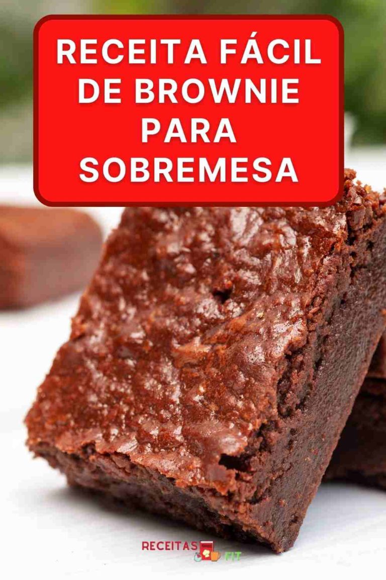 Read more about the article Receita fácil de brownie para sobremesa