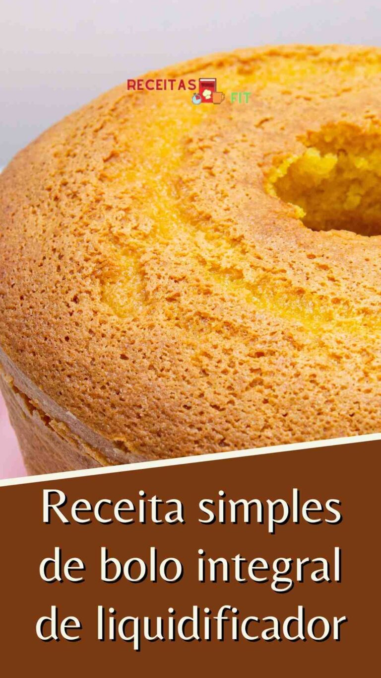 Read more about the article Receita simples de bolo integral de liquidificador