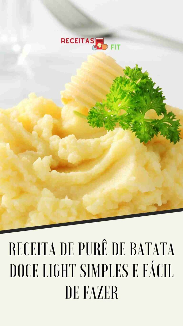 Read more about the article Receita de purê de batata doce light simples e fácil de fazer