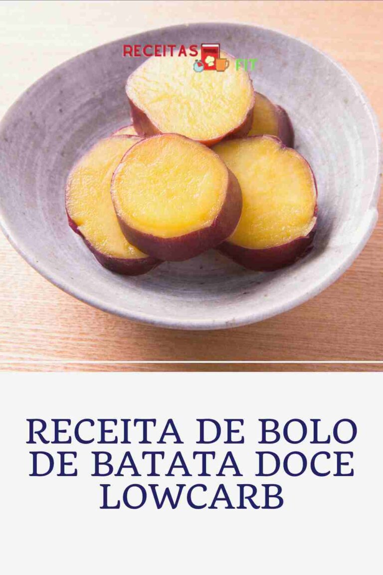 Read more about the article Receita de bolo de batata doce lowcarb